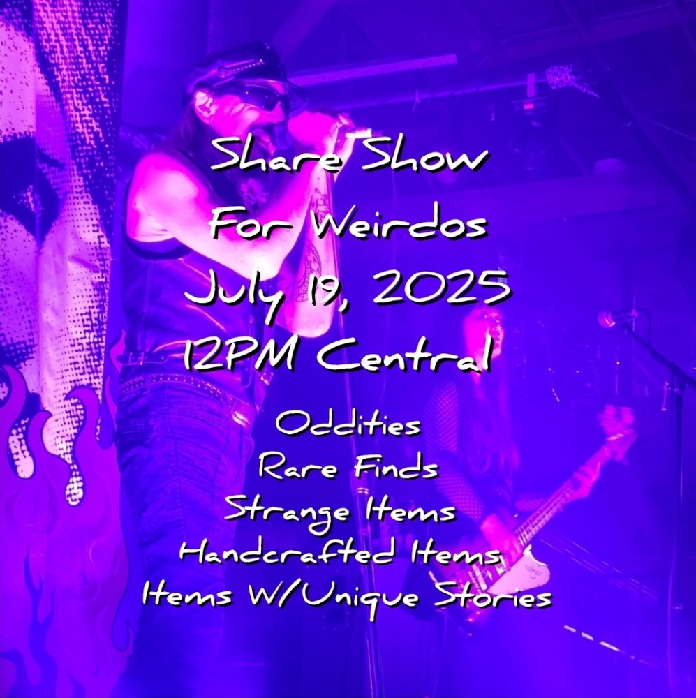 WEIRDO SHARE SHOW - SHOW NOTIFICATION 👾👾👾 - Picture 5 of 5
